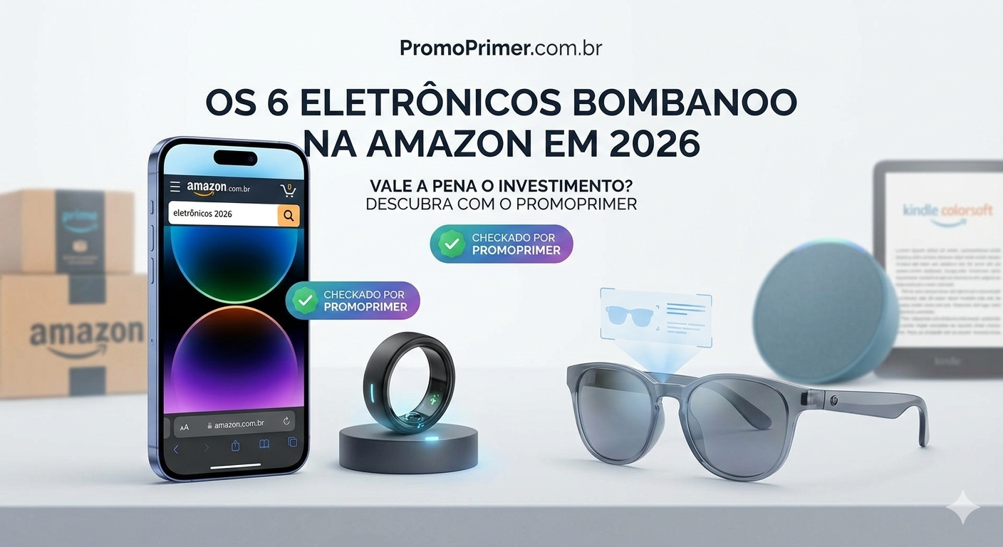 top 6 eletronicos mais vendido na amazon 2026